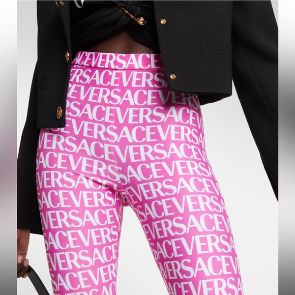 Versace logo leggings - Picture 4 of 5